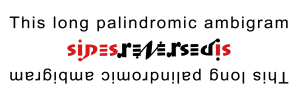 thislongpalindrome-sidesreversedis